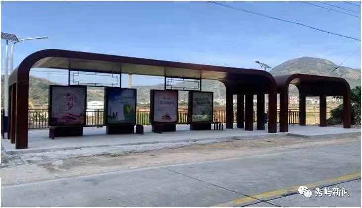 秀屿12座高大上公交换乘站亮相