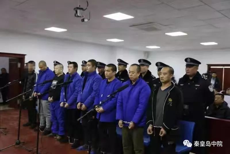 曹某龙等8名被告人系山海关法院已审结的杨某刚等涉恶案的在逃同案犯.