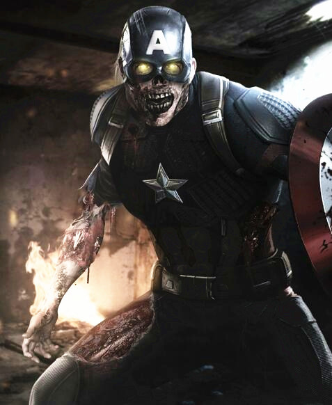 美队最疯狂的6个版本,丧尸版太瘆人,还有一个是大猩猩