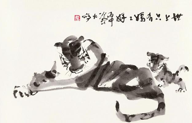 冷军画3只老虎,卖138万,不如齐白石画一只"病猫",卖了2817万