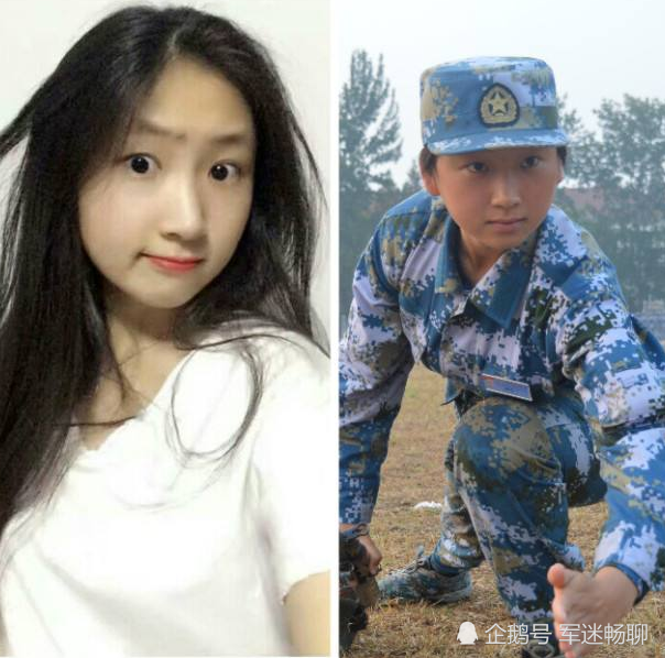 女生参军前后对比,有的说变得有气质漂亮了,但有网友却吐槽他们!