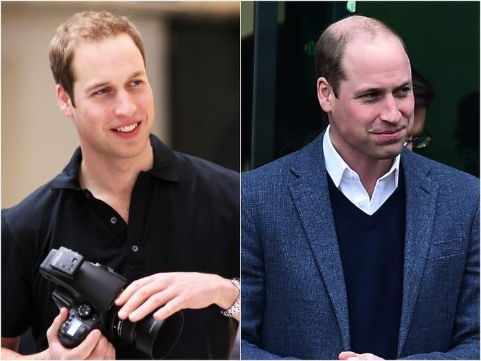 英国王室十年变迁大盘点:威廉大方谈秃顶,女王容颜不改似冻龄