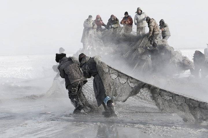 查干湖冬捕感受查干湖传奇网事
