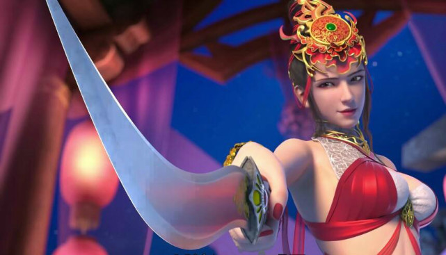 国漫女神为搏出镜都会神操作卖萌只是入门级而她竟靠发育吸睛