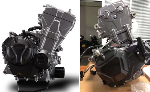 几个比较重要的消息,这款车名叫321r,采用了321cc并列双缸8气门发动机