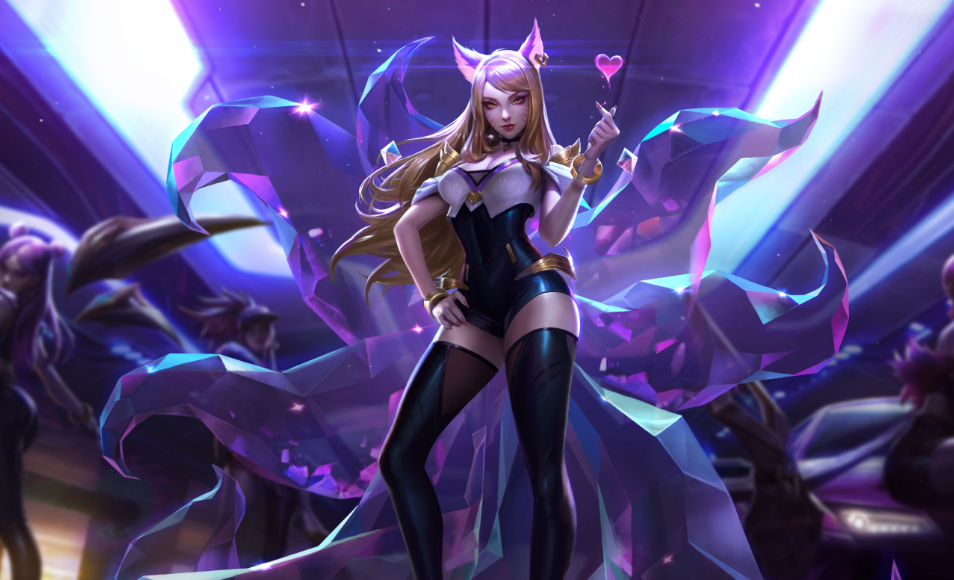 ai评选百大最美游戏人物lol女性角色多人上榜最美的是她