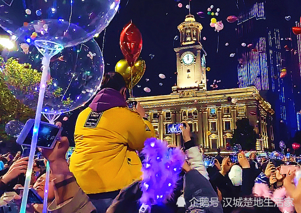 跨年夜要有仪式感武汉有两个跨年夜最嗨的地方