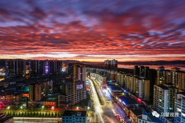 威宁县城高清图片图片