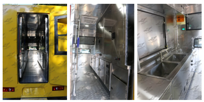 达客餐车定制型车载厨房设备