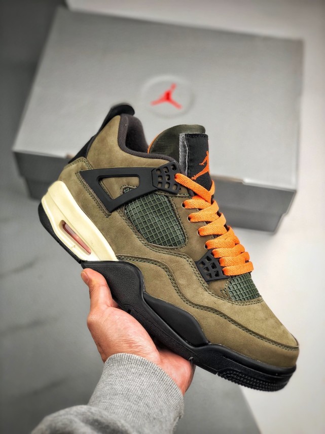 天价联名复刻发售aj4xundefeated联名开箱测评