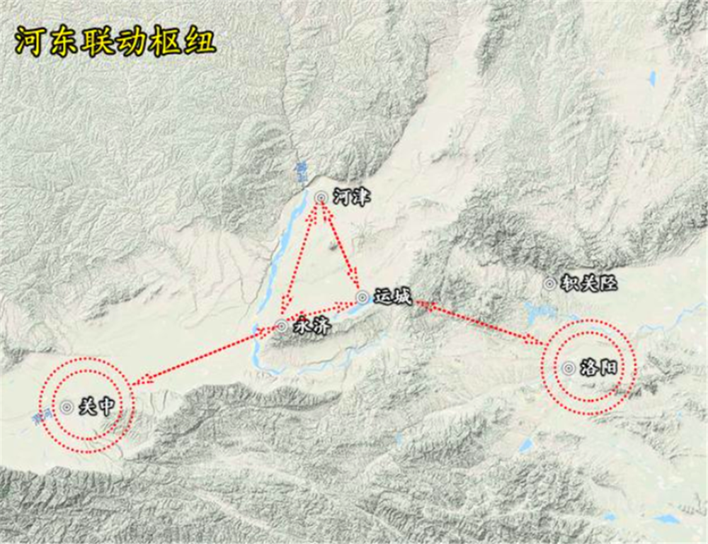 風陵渡距離潼關不過7裡為何從未有人從此攻破潼關