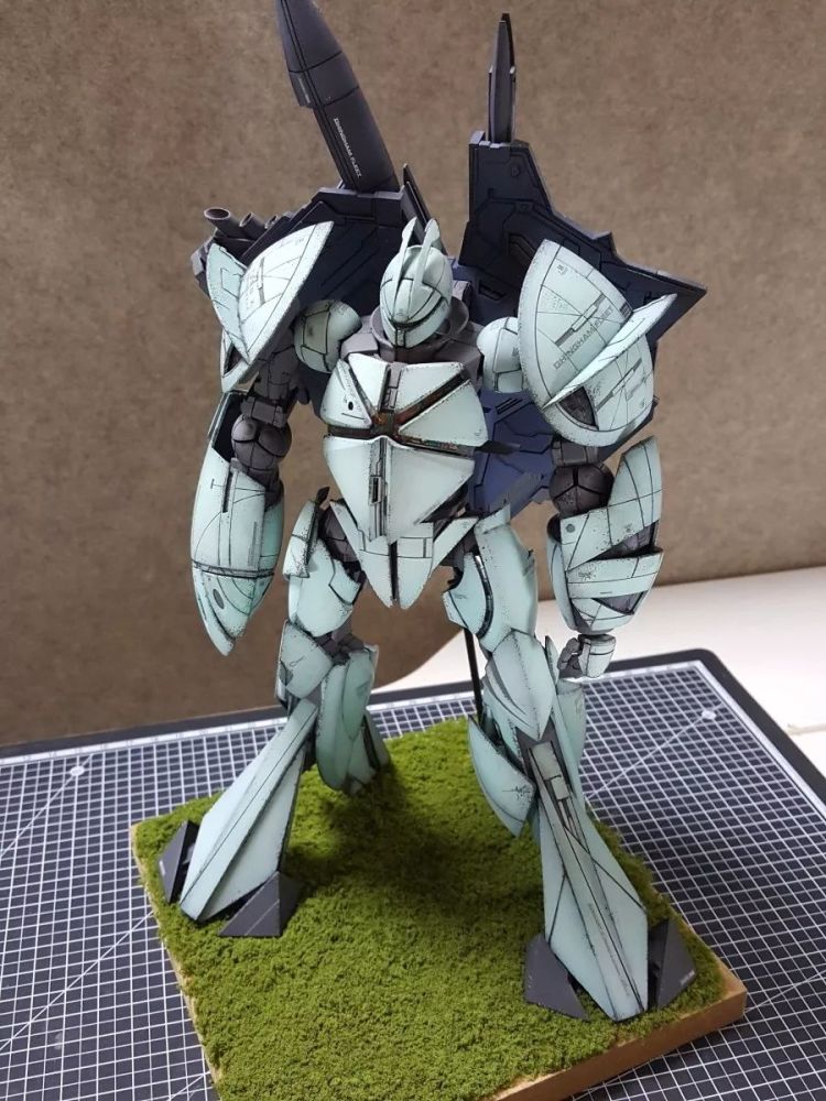 旧物翻新,mg 倒x高达轻微风化涂装制作