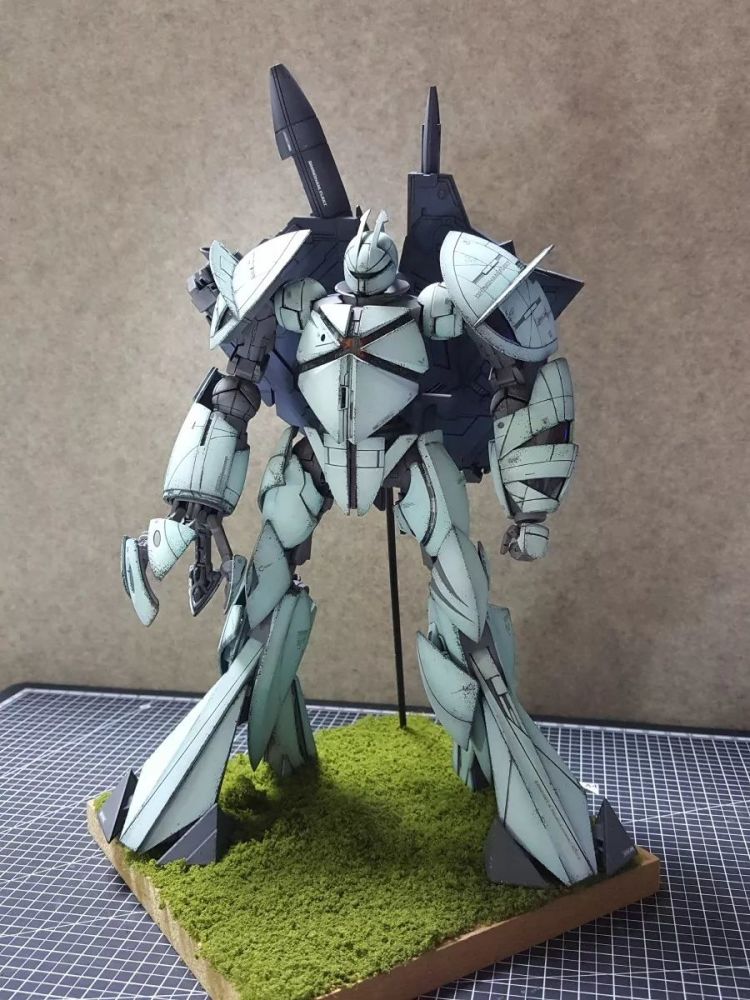 旧物翻新,mg 倒x高达轻微风化涂装制作