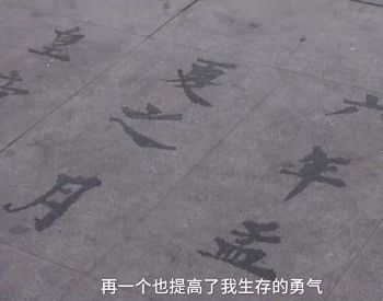 书法|54岁流浪汉，在街头练书法6年，欧楷写得真牛！病情也有好转！