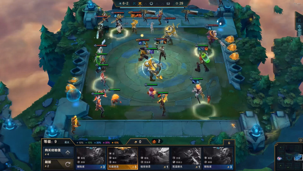 云顶之弈s2"地狱三重盾",千珏获破千护盾加持无限收割!