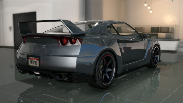 gta5中玩家最爱的gtr改装完之后弯道性能制霸赛车场