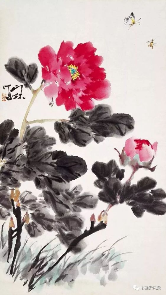 花鸟画|这位老先生的花鸟，色彩超美！