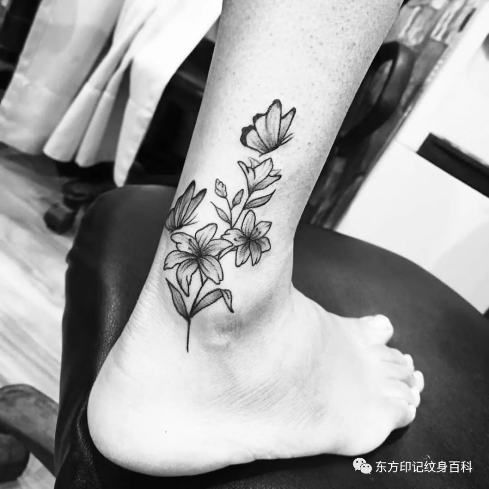 性感的脚踝纹身及保养护理 腾讯新闻