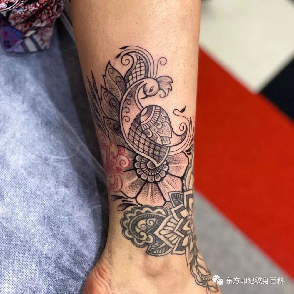 性感的脚踝纹身及保养护理 腾讯新闻