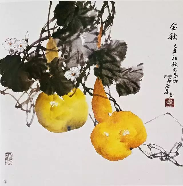 国画技法 葫芦的画法