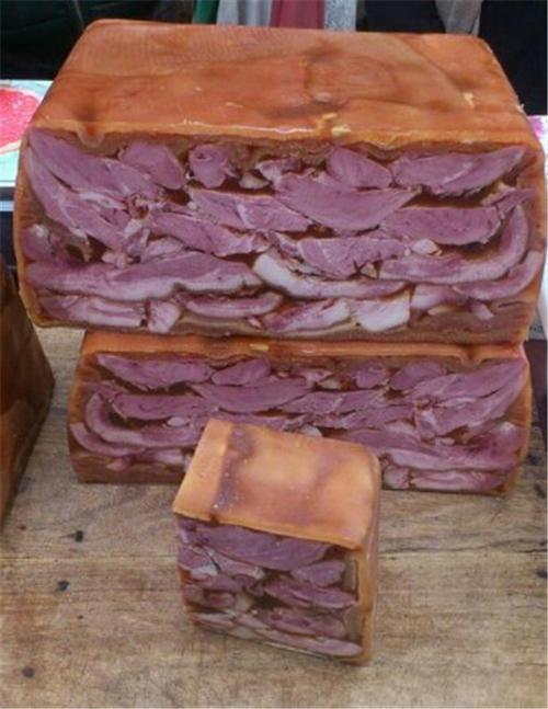 冬日美食之牛腱子压板肉入口q弹爽滑咸香味美吃过难忘