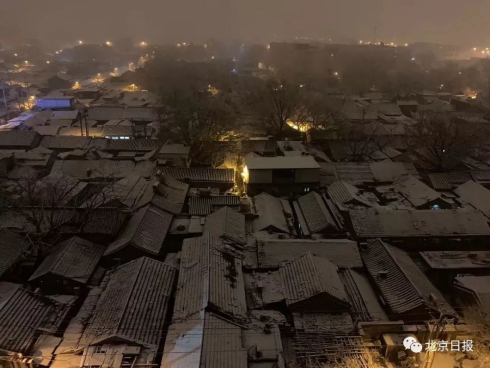 雪下得最大的果然是朋友圈 京城已变身 雪国 腾讯新闻