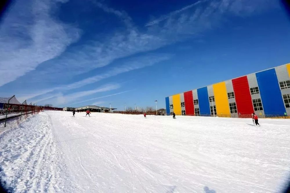 那就来桃林沟滑雪场! 是山城阳泉规模最大的滑雪场