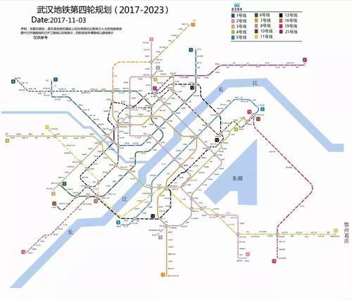 武汉21号线二期规划图片