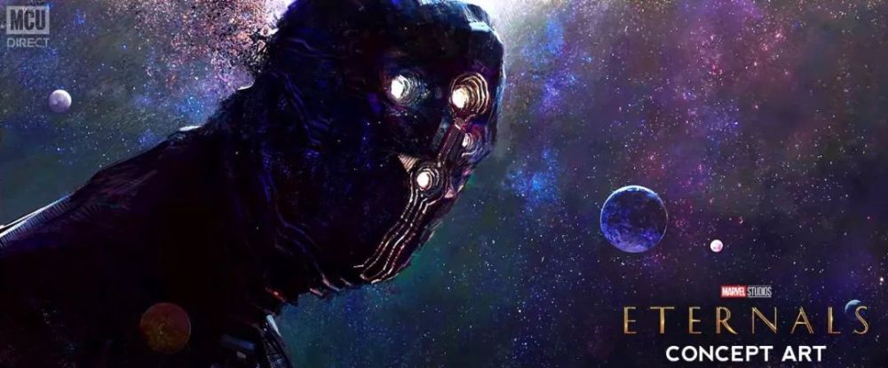 《永恒族》全新概念图发布,天神组超级巨大,星球对于他们只是一个小球