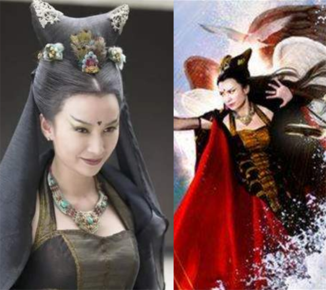 有种"换脸"叫《活佛济公》鬼面观音,丸子头白衬衫,确定是一人?