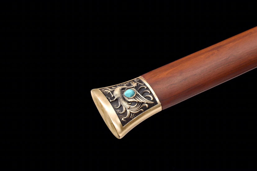 铜装百炼钢八面四圣汉剑