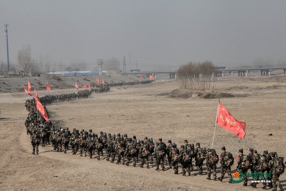 陆军新疆库尔勒集训图片