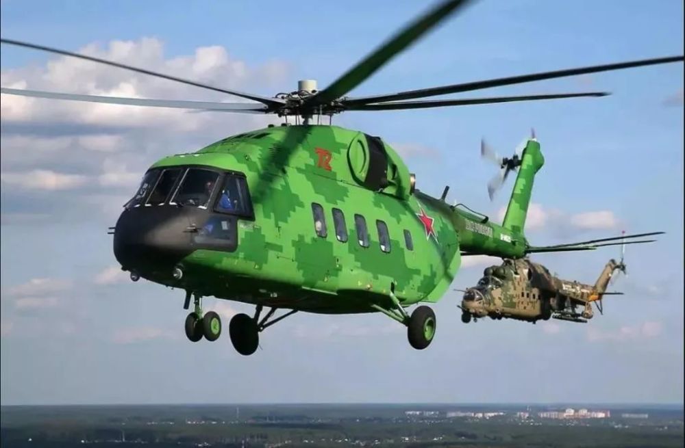 性能超越黑鹰和直20配备国产发动机史上最强悍的米38t直升机