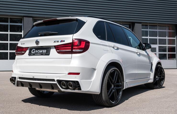 最强宝马x5来啦!4.4t双涡轮v8动力榨出750马力,性能不输奔驰g