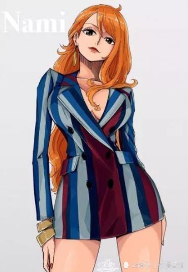 《海贼王》四大美女比拼,娜美还是输给了佩罗娜,波妮不出场