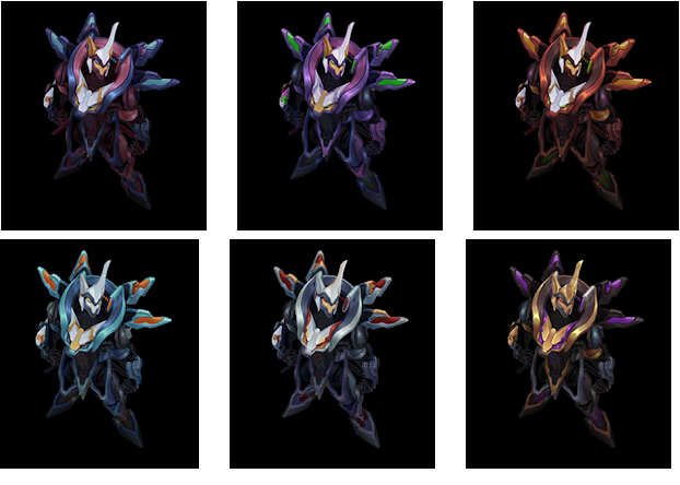 1版本新皮肤一览:王国机神系列及25款专属炫彩