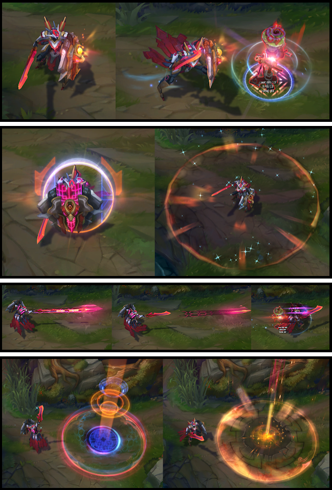 1版本新皮肤一览:王国机神系列及25款专属炫彩