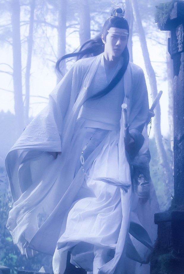 蓝忘机的"抹额"突然出现,怕是肖战看完也会帅晕,cp粉已沸腾