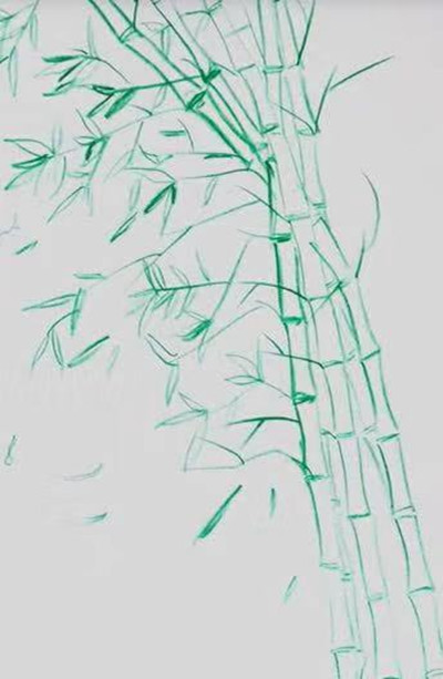 肖战的"画功"有多好?看见他画的竹子,果真是高手