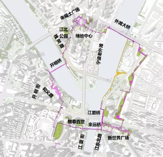 宁波三江口将再建一座过江桥梁,正征集概念设计方案