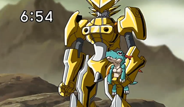 可是如此强大的数码兽,却成为多卢比克兽的坐骑,要知道多卢比克兽仅仅