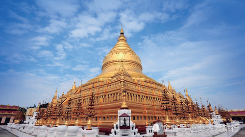 缅甸仰光大金塔中所耗费的金子有多少吨