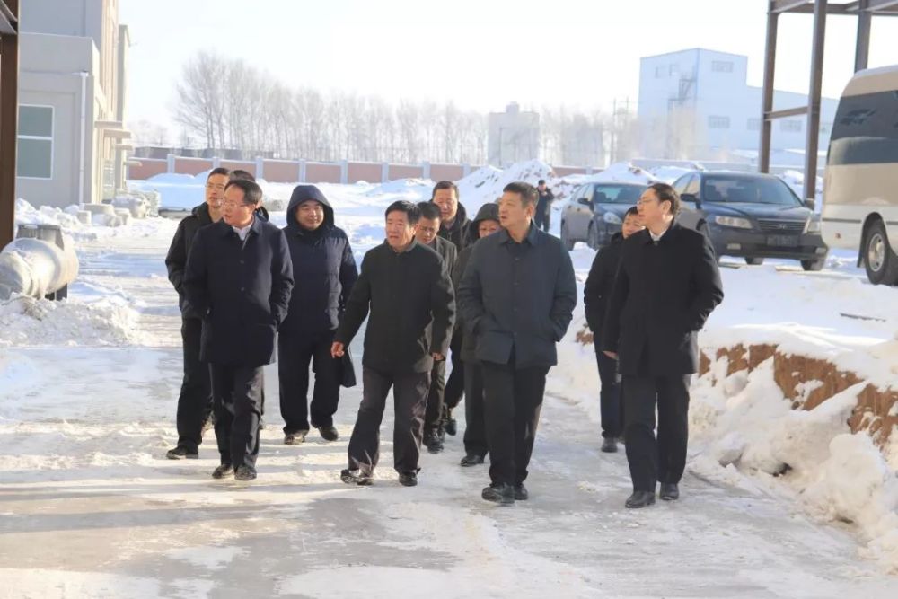 郭志勇先后来到吉林省宝利科贸有限公司,四平绿健生物技术有限公司