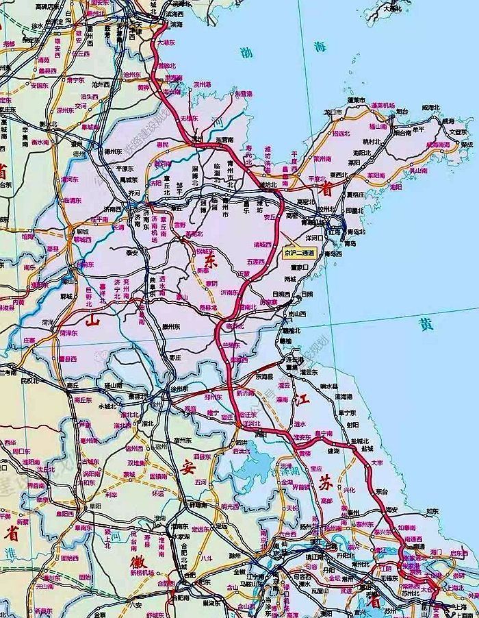 京沪高铁郯城段地图图片