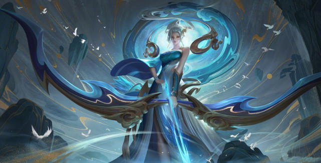 王者荣耀五岳伽罗太华皮肤曝光技能自带山川河流