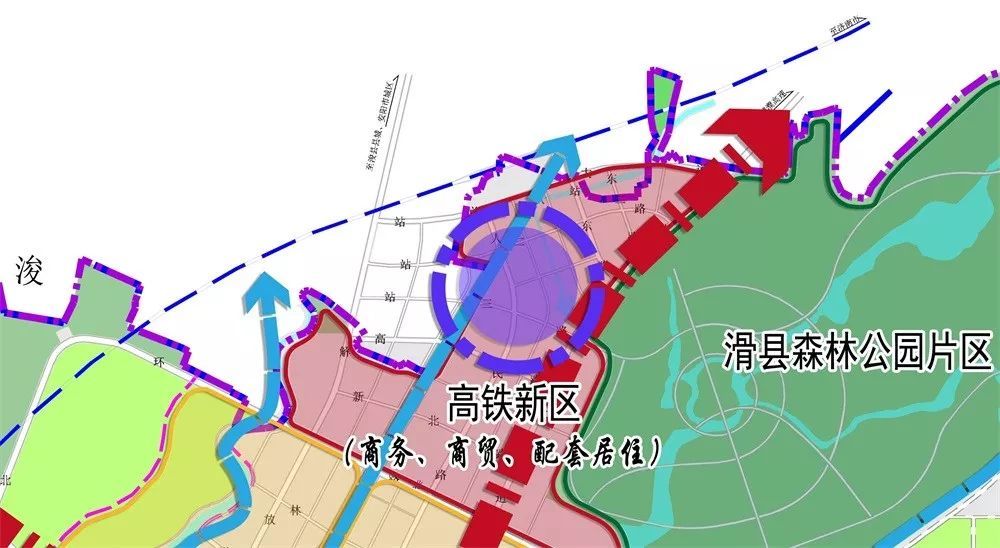 滑县高标准规划高铁新区,推动北部新门户建设滑县与浚县历史渊源