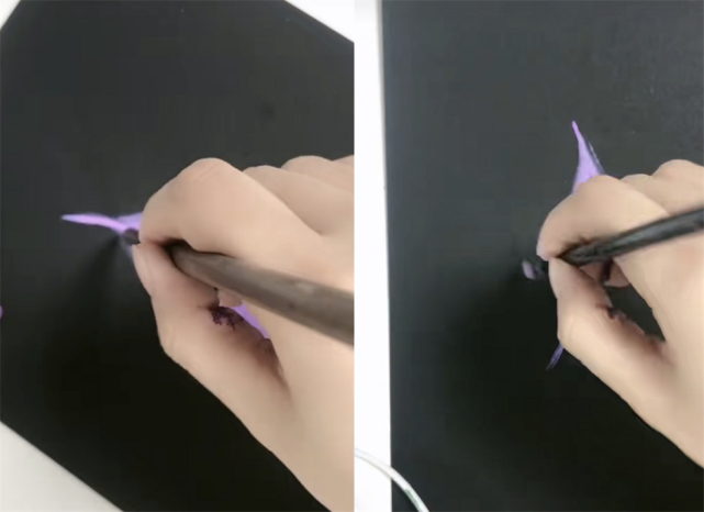 初中生粉笔画羽毛,开始:马马虎虎,成品:大神还收徒弟吗?