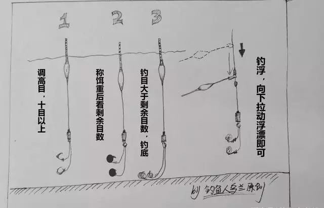 从钓底到钓浮从繁入简专攻易变换水层的鱼
