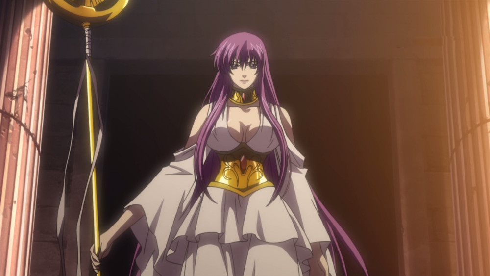 圣斗士星矢四代女神雅典娜英武治愈腹黑幼女