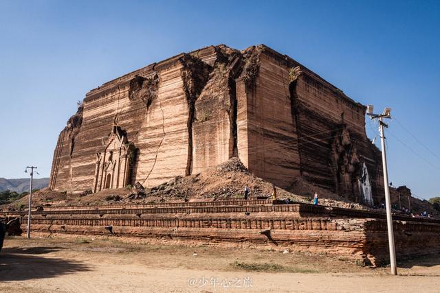 缅甸最大的古塔遗址,只完成了1/3,建成后比大金塔还高48米